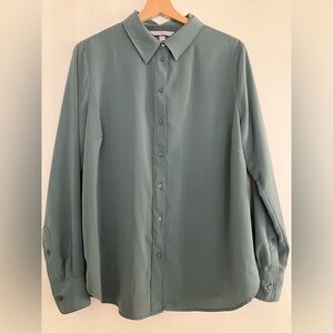 H&M Green Blouse